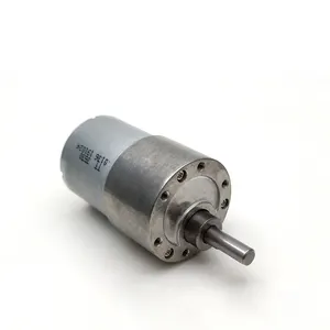 37毫米微型电动直流齿轮电机12伏24伏