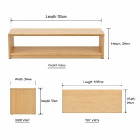 Chuangjin Montessori - Mueble de Almacenamiento de Madera de 2 Niveles para Aula de Jardín de Infancia, Organizador de Juguetes para Guardería, Venta al por Mayor