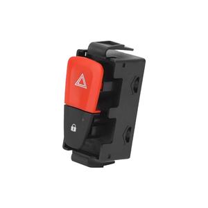 Interrupteur de lumière d'alarme automobile rouge OE 252100004R 252100502R 252100001R pour Renault FLUENCE GRAND SCENIC MEGANE <span class=keywords><strong>DACIA</strong></span> SANDERO - Product Image 1