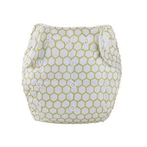 Couches lavables écologiques Couche pour bébé <span class=keywords><strong>Culotte</strong></span> imperméable réutilisable Couches lavables de couleur unie pour bébé de 0 à 12 mois - Product Image 6