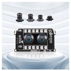 Dual Lens RGB CMOS Sensor Night Vision HD 720P USB 2.0 Face Recognition Infrared Camera Module