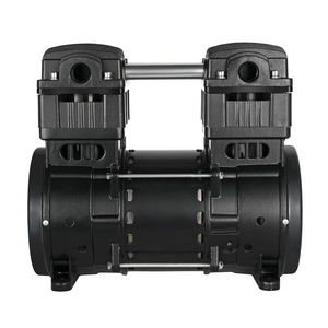 Compressore d'Aria Industriale Silenzioso Senza Olio a Pistone Raffreddato ad Aria 2 Cilindri 2hp 1600W in Vendita - Product Image 2