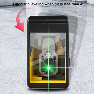 Luz infrarroja verde y roja de alta precisión, miniláser portátil de 2 líneas, autonivelante, 360, multifunción, bricolaje, USB - Product Image 2