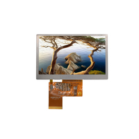 Écran LCD 4.3 pouces Rgb Lcd Tft 4.3 Wvga 800X480 pour brochure vidéo