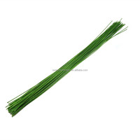 Vente en gros de tiges et fils floraux en fer de calibre 18 pour la fabrication de fleurs et de couronnes décoratives de Noël
