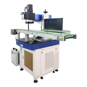 Kunden spezifische Desktop 3w 5w 8w UV-Laser markierung Laser gravur maschine für Glas acryl papier Kupfer