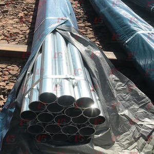 Offre Spéciale tuyau en acier galvanisé de 3 pouces prix tuyau en acier galvanisé 12 pieds tuyau en acier rond galvanisé à chaud pour la construction - Product Image 3