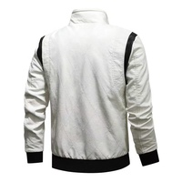 Heren Premium Robuuste Lederen Streetwear Jas Zachte Dikke Warme Winter Buitenjas Met Opstaande Kraag Duurzame Hoge Kwaliteit
