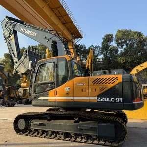 Excavatrice d'occasion HYUNDAI R220LC-9S 22 tonnes Excavatrice sur chenilles d'origine Hyundai R220LC-9S avec composants principaux Garantie 1 an - Product Image 1