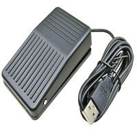 Pédale USB programmable pour clavier et souris, contrôleur mains libres pour jeux, ordinateur et imprimante