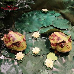 Parque acuático de alta simulación modelo de rana robot de gran tamaño - Product Image 5