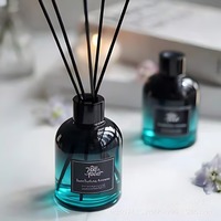 Diffuseur d'huiles essentielles pour la maison avec bouteille en verre de 150ml Aroma Therapy Scent Air Freshener for Reed Diffuseur Bouteille de parfum vide