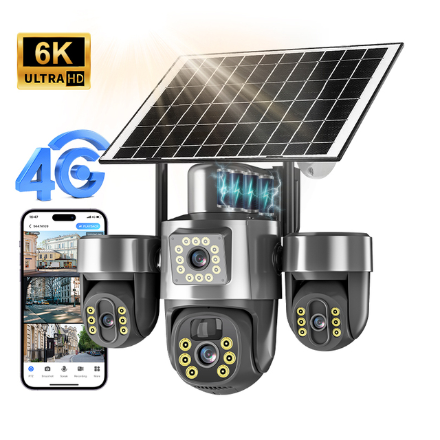 Outdoor Security Camera with Color Night Vision Two-Way Talk and IP66 Weatherproof Camera with Human Detection and Siren Alarm