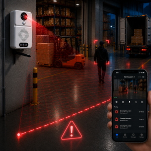 Sistema de Cámara de <span class=keywords><strong>Alarma</strong></span> Infrarroja con Monitoreo en Tiempo Real y Alerta a través de Aplicación Móvil, Comunicación Bidireccional para Protección Perimetral Industrial - Product Image 1