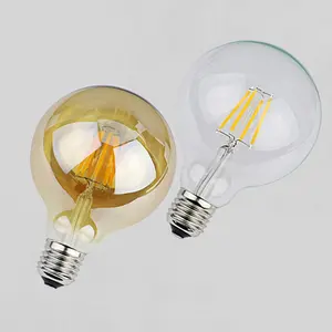 Wholesale Manufacturers Of Lamp LED Vintage Decorative Lights Edison G80 4W 6W 8W 110V 220V E26 E27 Dimmable Filament LED Bulb