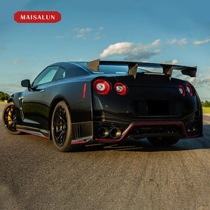 Kit de carrosserie de style NSM pour <span class=keywords><strong>Nissan</strong></span> <span class=keywords><strong>GTR</strong></span> R35 Offres Spéciales PP Matériau fibre de carbone Pare-chocs de voiture État Nouveau - Product Image 6