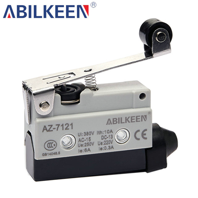 Heavy Duty Micro Switch Limit Switch 10A 380VAC for Agricultural Machinery High Sensitivity Travel Switch for Stable Performance