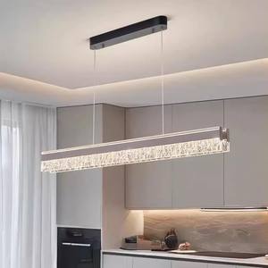Haut de gamme nordique décoration intérieure maison salon cuisine îlot salle à manger en aluminium moderne Led lustre suspension - Product Image 1