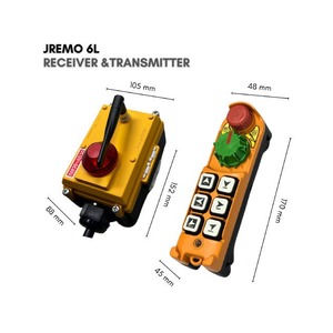 Industrial Radio Remote <b>Control</b> with Potentiometer for Ladder Trucks and Smart Farm, AC/DC, JEICO JREMO 6L Made in Korea JEICO - Product Image 2