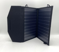 Panneau solaire pliable portable 40W 2 USB léger, hydrofuge, pour charge rapide solaire, efficacité 22%
