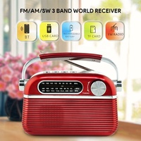Yg-998Bt Europe populaire meilleur son lecteur de musique portable Ac Dc Rechargeable Am Fm Sw Radio