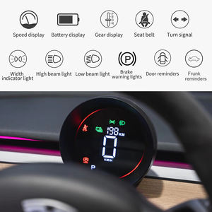 Affichage tête haute LCD numérique intelligent avec compteur de vitesse, affichage multi-données, tableau de bord, compteur de vitesse de voiture pour Tesla Model <span class=keywords><strong>3</strong></span> Model Y - Product Image 3