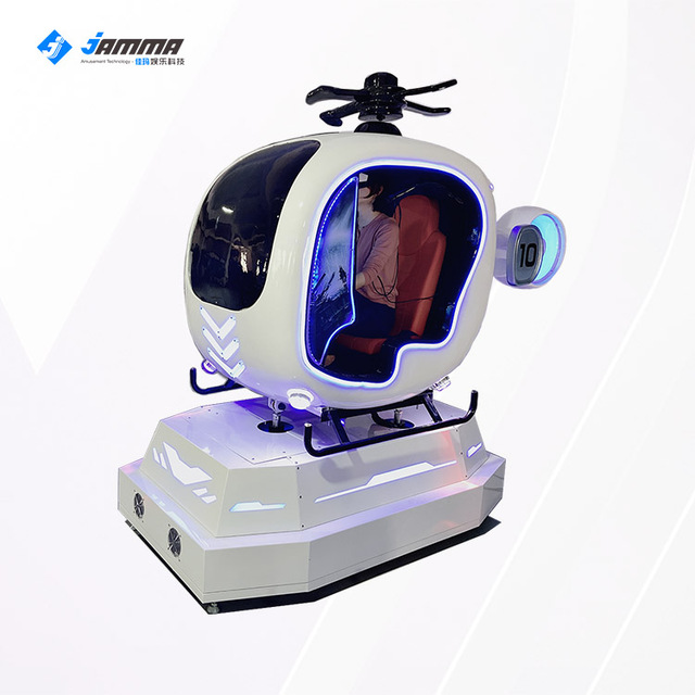 Home VR Game Helicopter Racing Simulator Indoor Game Machine for  VR Gym