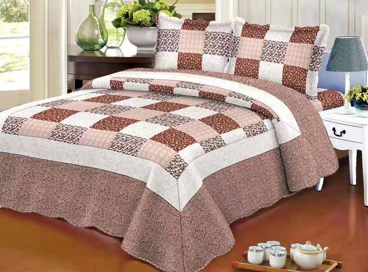 ZARA home キルト ベッドカバークイーン キング スプレッド