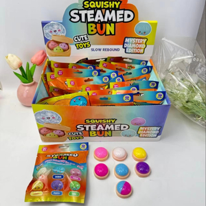 2026 <span class=keywords><strong>Juguete</strong></span> Sensorial Antiestrés de Bollo Sorpresa de Rebote Lento, <span class=keywords><strong>Juguete</strong></span> Blandito de Bollo Ciego de Venta Caliente para Niños - Product Image 1