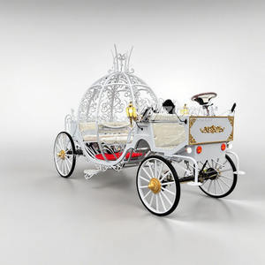 Elektrikli Külkedisi Balkabağı Düğün At Arabası/Atlı Vagon/At Arabası - Product Image 2