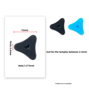A Shape <span class=keywords><strong>Gafas</strong></span> <span class=keywords><strong>de</strong></span> silicona Ear Grip Temple Tips <span class=keywords><strong>Almohadillas</strong></span> <span class=keywords><strong>para</strong></span> anteojos Comodidad antideslizante - Product Image 5
