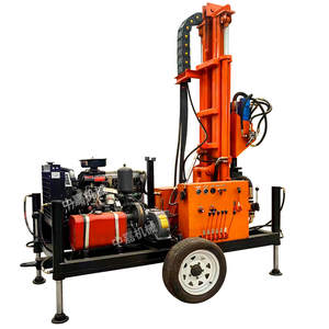 Nouveau moteur diesel de 80m puits d'eau plate-forme de forage rotatif tracteur à chenilles efficace pour l'exploitation minière - Product Image 4