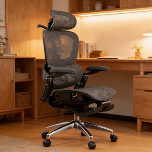 Silla de Oficina de Nuevo Estilo para Mayor Comodidad al Sentarse por Tiempo Prolongado, Silla Ergonómica para el Hogar y la Oficina, Silla de Juego Ajustable - Product Image 1