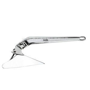Ancla de Arado de 12 kg, Acero Inoxidable 316, Pulido Espejo, para Uso Marino en Yates - Product Image 1
