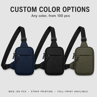 Produsen Tas Selempang Dada Custom OEM ODM, Layanan Desain Tas Selempang, Cetak Sampel Cepat, Lapisan Dalam untuk Grosir Besar