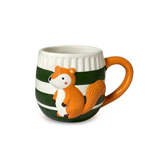 Customized Cute <strong>Mug</strong> New Design 3D Embossed Ceramic Handmade Animal <strong>Mug</strong> <strong>Hedgehog</strong> Ceramic Coffee Cup - Product Image 2