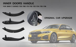 Hochwertiger Innerer Türgriff in Schwarz oder Beige für BMW F30 F80 F31 F32 F33 F35 Innentürgriff Ziehgriff - Product Image 4