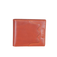 Dompet Pria Kulit Sapi Gila Kualitas Tinggi Kulit Minyak Kualitas Tinggi Kustom Merek