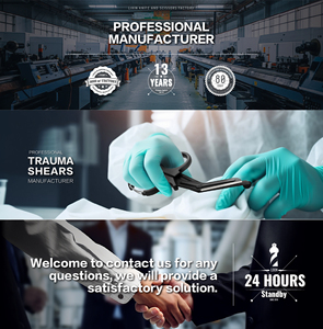 Kéo y tế 7.5 inch (18.5cm) làm bằng thép không gỉ phủ Fluoride, dùng cho y tá, sơ cứu & băng bó - Product Image 3