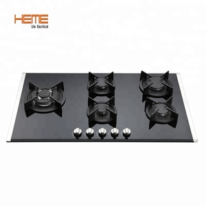 China Manufacturer <b>Kitchen</b> Appliances Tempered Glass Cooker Built-<b>in</b> Cooktop 5 burner Built <b>in</b> Gas - Product Image 1
