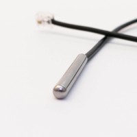 Capteur de température Maxim DS18B20 d'origine avec sonde en acier inoxydable, étanche, thermomètre numérique à 1 fil, personnalisable