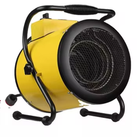 2kw/3kw 5KWVentilateur d'air chaud industriel Radiateurs électriques Chauffe-pièce Sèche-linge Réchauffeur d'air industriel