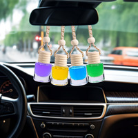 10ml voiture parfum huile essentielle diffuseur bouteille voiture désodorisant bouteille vide suspendu bouteille de parfum