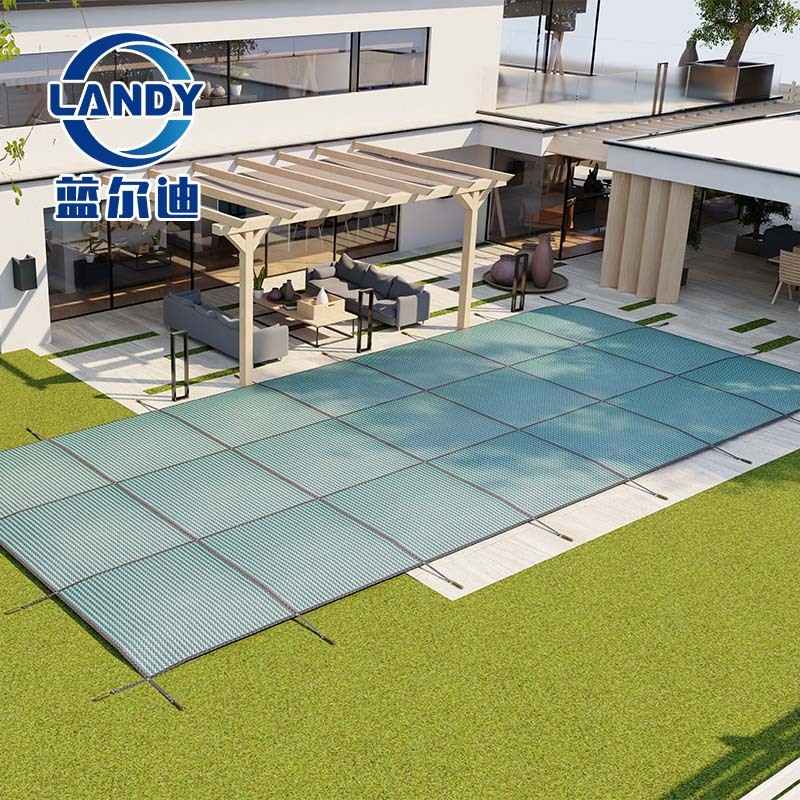 green safety pool cover