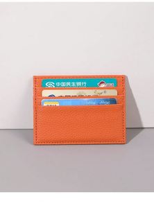 Slim Pu Leather <b>Holder</b> Wallet - Custom Logo Business Card Case for <b>Id</b>, Credit Cards, and Promotional Gifts - Product Image 4