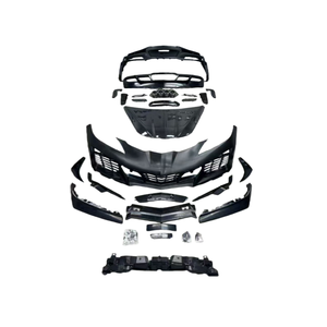 Kits de carrosserie pour <span class=keywords><strong>Chevrolet</strong></span> <span class=keywords><strong>Corvette</strong></span> C8 Z06 2023-2024, pare-chocs avant et arrière, diffuseur, capot en fibre de carbone - Product Image 2