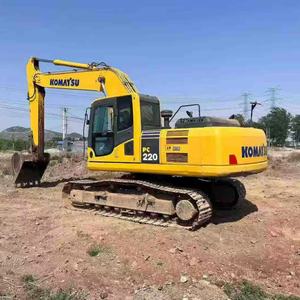 Pelle hydraulique d'occasion sur chenilles au milieu de KOMATSU PC220-7 PC220-8MO Pelle hydraulique d'occasion Komatsu PC220 originale à vendre - Product Image 1