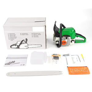 45.4cc Petrol Chain Saw 2.3KW Gasoline Pruning Saw 16 in 18 in Guide Bar <b>Wood</b> <b>Cutting</b> Garden <b>Tool</b> - Product Image 2