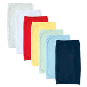 Bộ Vải Ợ Thêu Cá Tính Màu Trắng Trơn Vải Bông 100% Tã Vải Quà Tặng Em Bé Chữ Lồng - Product Image 3