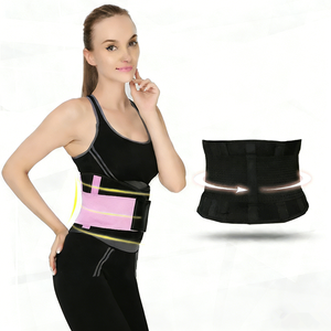 Ceinture de maintien <span class=keywords><strong>lombaire</strong></span> confortable et extensible en néoprène, amincissante, pour le soutien du dos et la réduction de la graisse abdominale, avec fixation pour <span class=keywords><strong>disque</strong></span> <span class=keywords><strong>lombaire</strong></span> - Product Image 3